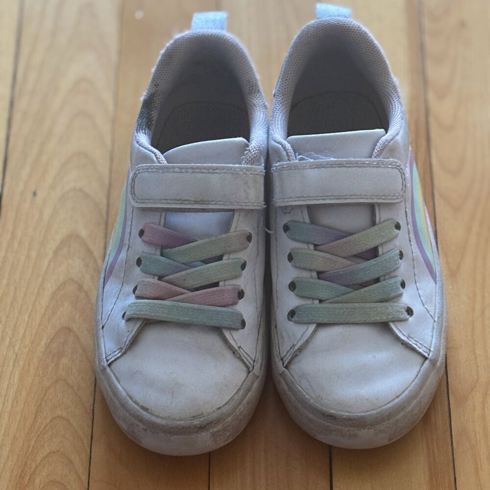Kids' Sneakers with Velcro – Gently Used size US10/EUR27